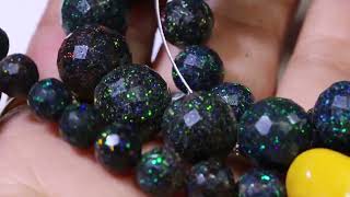 174.2 cts Fairy Opal Beads Strand TBO-B1668