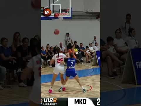 Revekka Kakara STEPPED UP in Greece's 2nd match day win in Eurobasket #ncaa #women #basketball