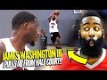 James Washington or James Harden?! Overseas Player PULLS UP FROM HALF COURT!!!