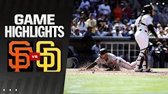 Giants vs. Padres Game Highlights (9/6/24) | MLB Highlights thumbnail