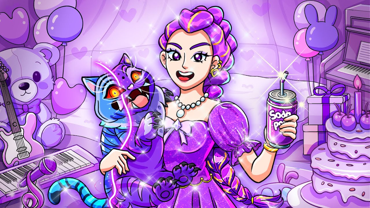 EVERYTHING in ONE COLOR for 24 HOURS | KPop Demon Hunters Animation