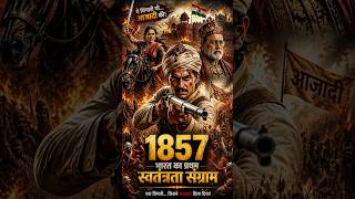1857 Revolt 🔥 | भारत का पहला स्वतंत्रता संग्राम | Mangal Pandey से Jhansi की Rani तक 😱 #shorts
