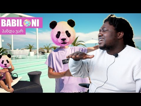 BABILONI - პანდა ვარ / PANDA VAR | GEORGIAN RAP REACTION