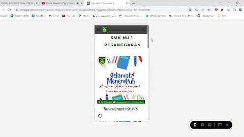 Google Site untuk Soal Ujian Semester