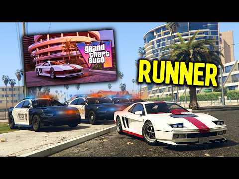 GTA 6's Grotti Cheetah vs POLICE | GTA 5 ManHunt