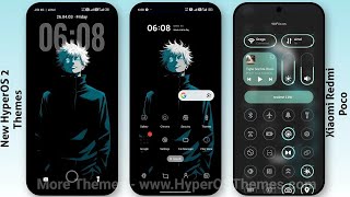 3 New HyperOS 2   control centre Themes for Xiaomi,Redmi,Poco | 3 Best HyperOS 2 Themes