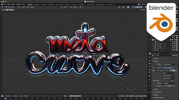 #roundCaps - Metaball Curves in Blender