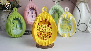 Celebrity How to make Happy Easter Eggs popup 3D - Super Cute Easter Bunny SVG - Easter Egg SVG Net Worth