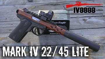 Cover Image for New Ruger Mark IV 22/45 Lite