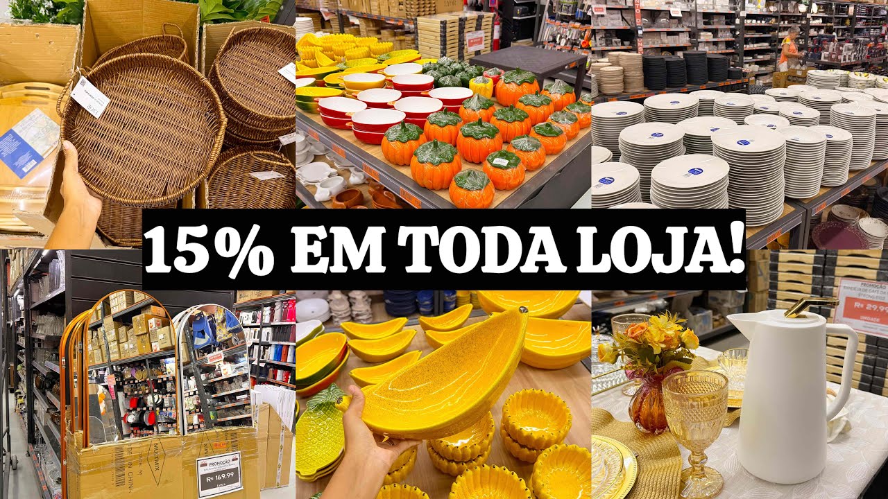PROMOÇÕES E 15% EM TODA LOJA! RECICASA