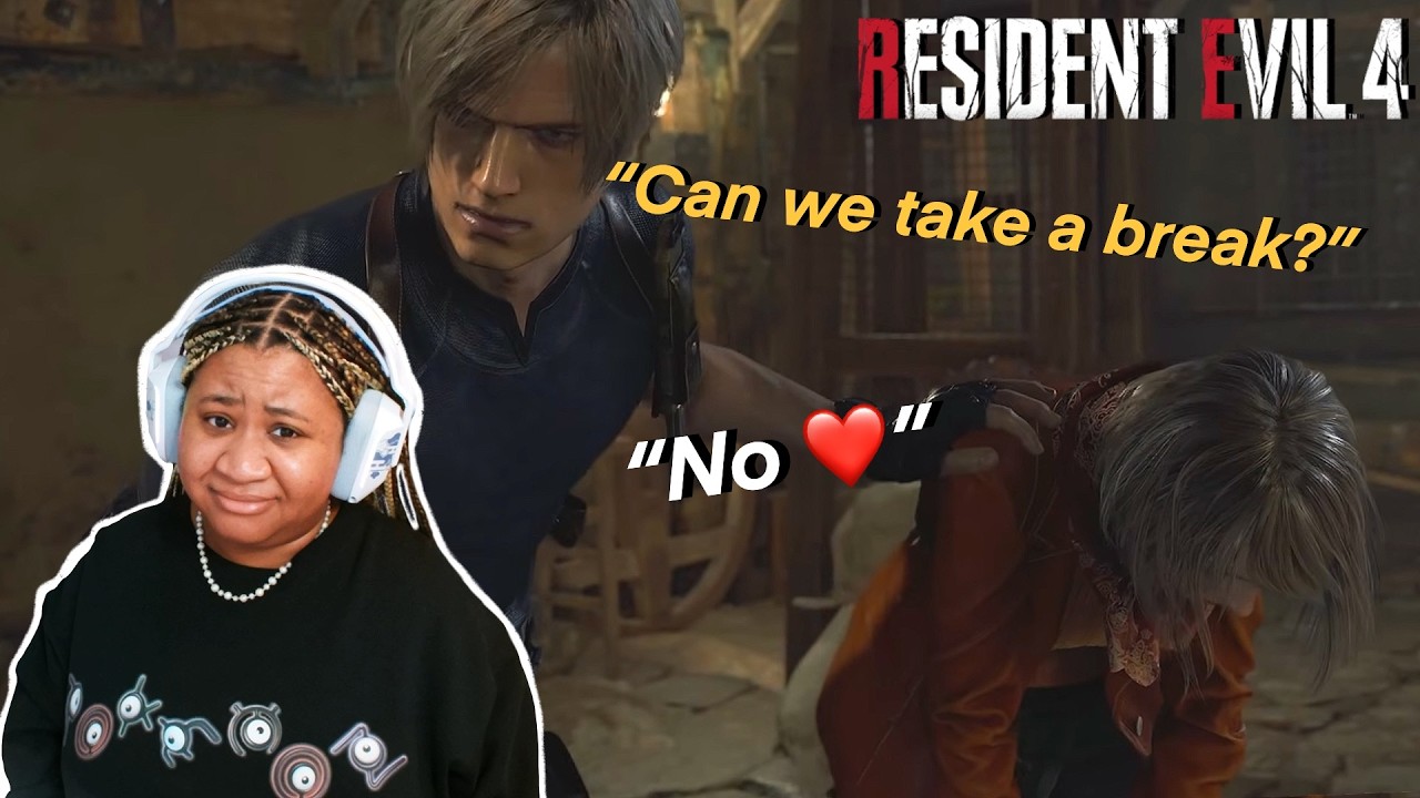 YEAHHH... ASHLEY IS NOT BUILT FOR THIS | Resident Evil 4 chapter 5 and 6