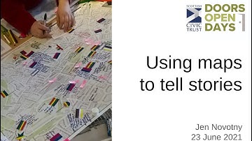 Digital Heritage Skills Workshop 5: Using Maps to tell Stories