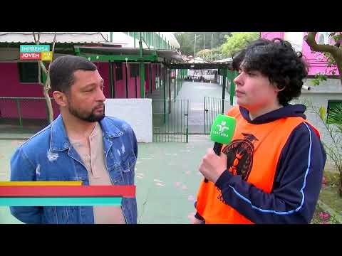 EMEF Dr. Afrânio de Mello Franco - Ginástica de condicionamento - Imprensa Jovem no Ar