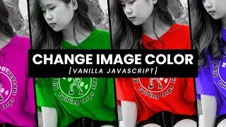 Change Image Color | Vanilla Javascript