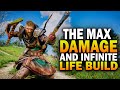 The MAX DAMAGE & INFINITE LIFE Build You Need To Use! Assassin's Creed Valhalla Best Weapons