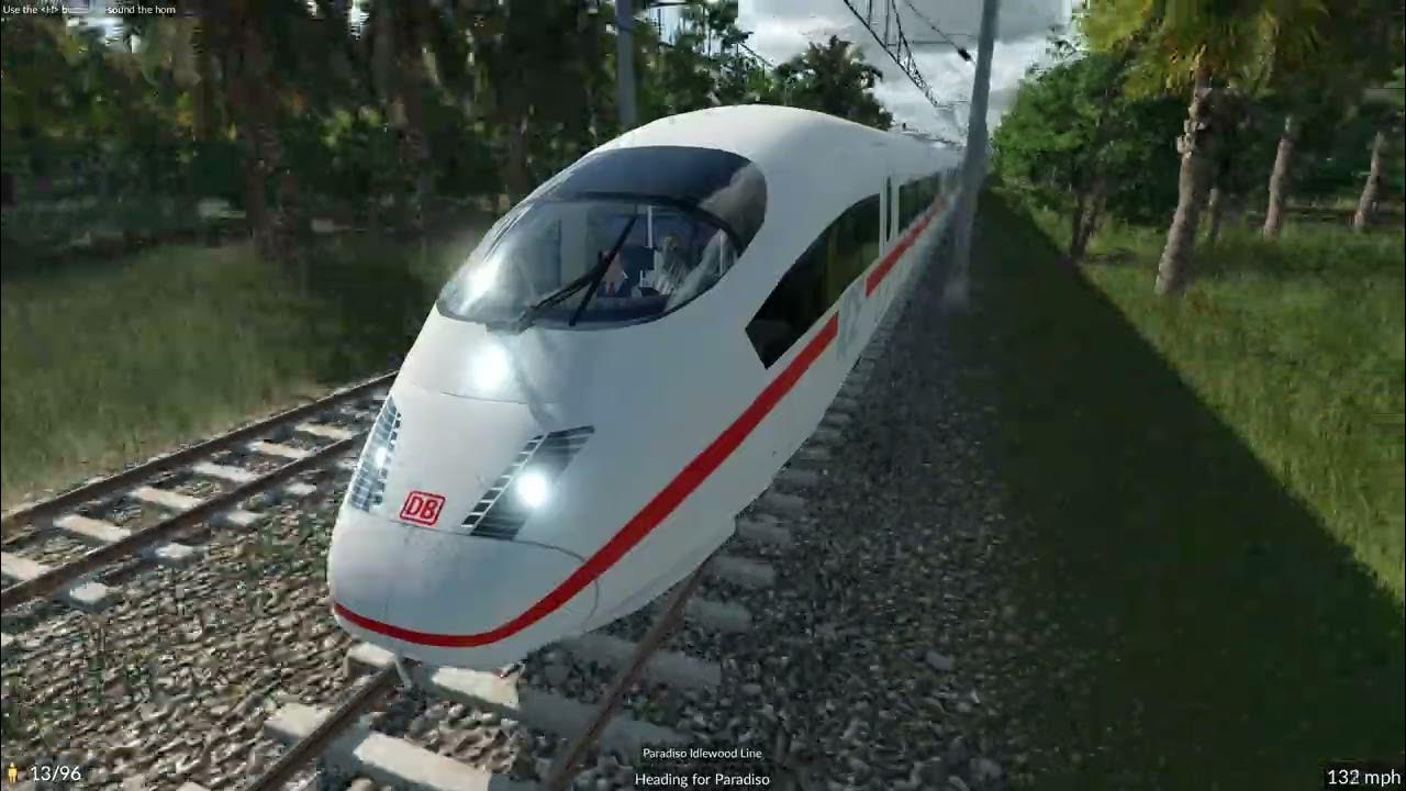 Transport Fever 2 ICE 3 vs JR Series 500 Shinkansen Paradiso Map Let's Play Gaming Video