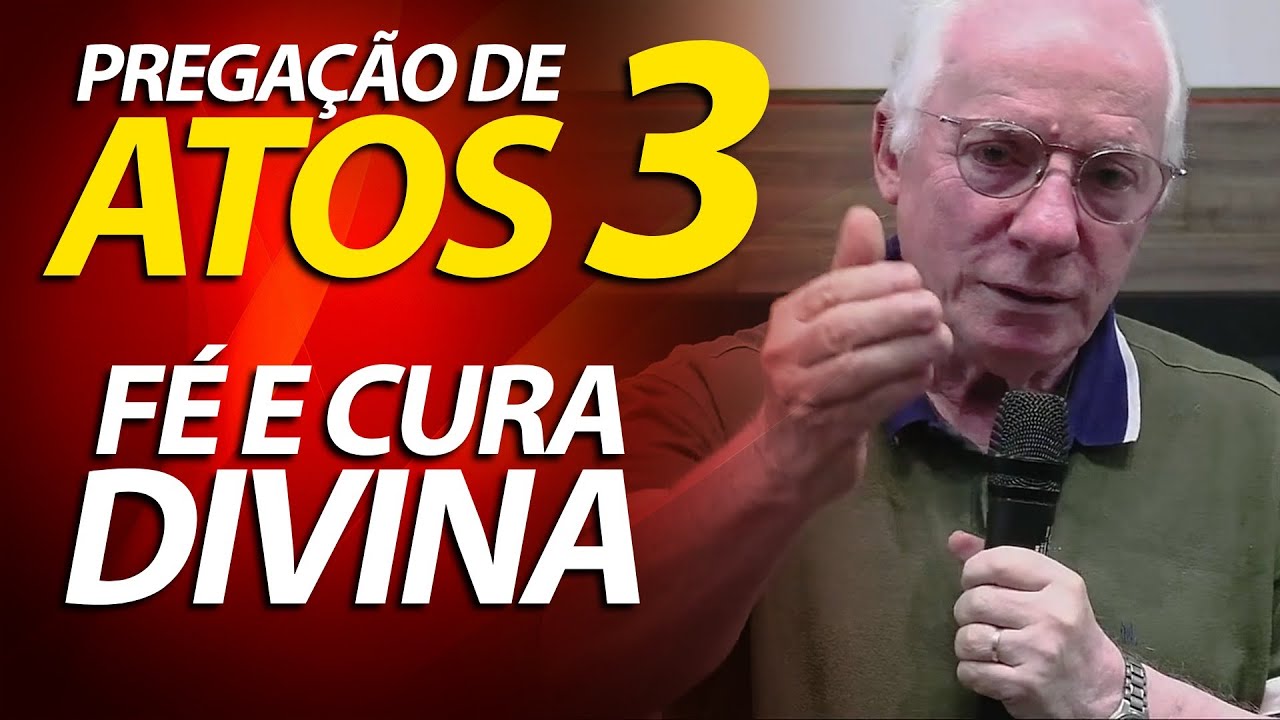 Pregação evangélica sobre Atos 3 | Fé e Cura Divina | Pastor Paulo Seabra