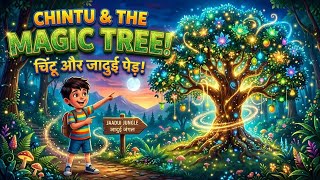 Chintu and the Magical Tree 🌳✨ | Magical Forest Adventure | Kids Cartoon Story | 3D Animation 