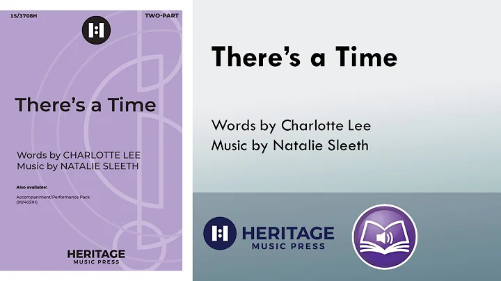 There's a Time (Two-part) - Natalie Sleeth, Charlo...