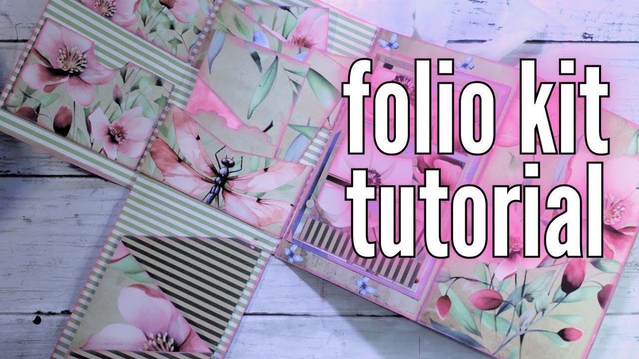 DIY Folio Flip Outs // Wildflowers & Wings Folio - Part 3 - YouTube