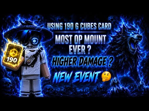 NEW BLADE WOLF 🐺 MOUNT OP ABLITY🤔 ✨#blockmango New event of Bedwars 
