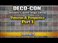 Decorative Concrete Design Tutorial 8: Mastering the Pattern Library &amp; Perspective Tool (Part 1)