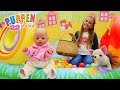 Puppen Mama - Ayça und Rose in den Park gehen