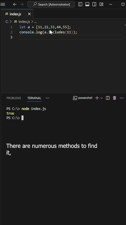 JavaScript Array elements finding find methods easiest way basics of ...