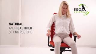 Feel the new form of movement. Back active sitting and moving.