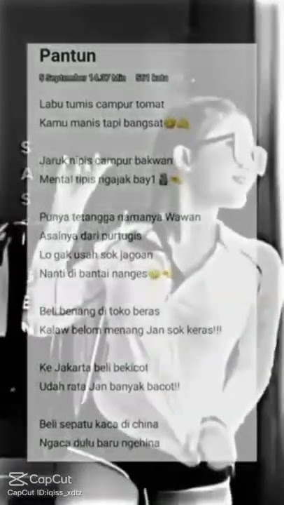 pantun sindiran buat teman pelakor