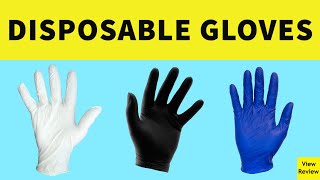 Best Disposable Gloves