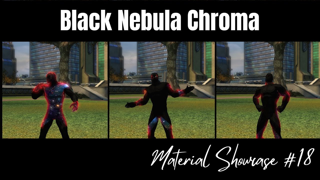 Material Showcase Ep 18: Black Nebula Chroma