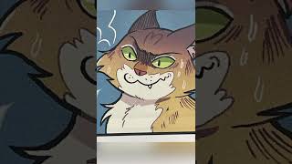 Warrior cat book 3rd graphic novel🫣 #explorepage #warriorcats #cat #graphicnovel #funny #funnycats
