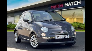 Used 2014 Fiat 500 1.2 Lounge At Chester Motor Match Used Cars For Sale