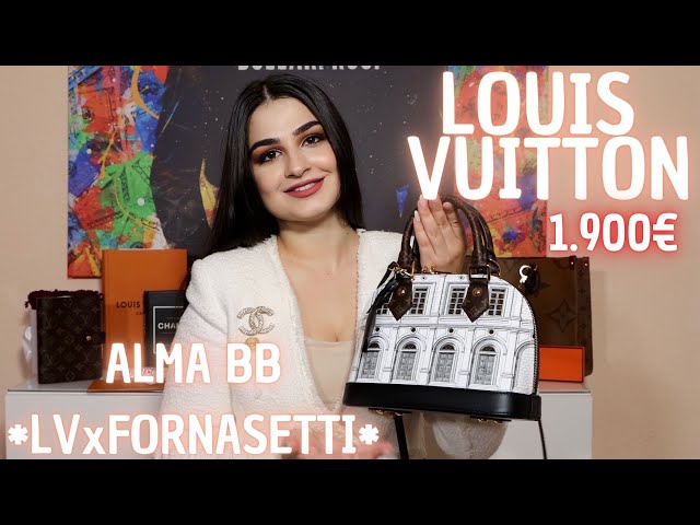 Louis Vuitton Alma BB I Louis Vuitton LVxFornasetti Capsule