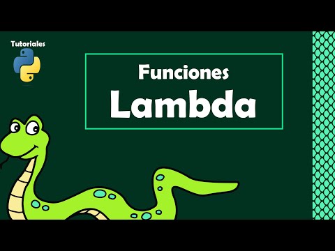 Funciones Lambda - Tutoriales Python