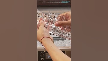 How does a cube ice maker work? #euhomy #ice #icemaker #asmr  #icecubes #icemachine #cubeice
