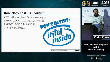 Back to Basics: Test-driven Development - Fedor Pikus - CppCon 2019
