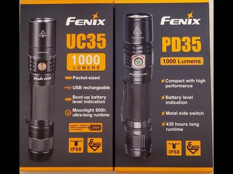 Fenix UC35 v2 vs PD35 v2