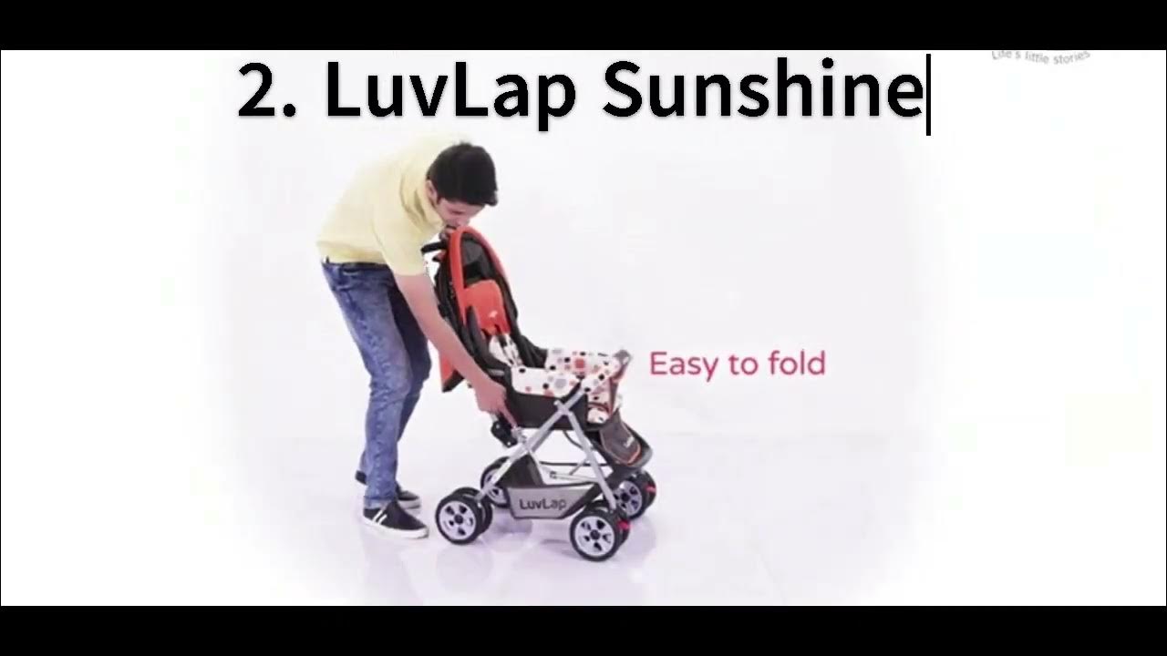 Toddler Stroller How to Fold LuvLap Stroller Stroller Folding
