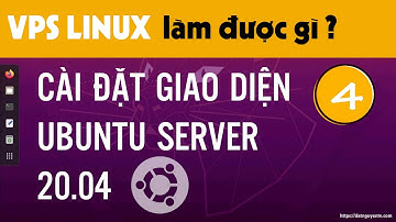 Cài đặt giao diện người dùng cho Ubuntu server 20 04, Ubuntu desktop
