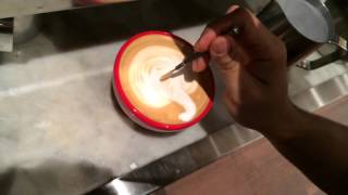 How To Make a Latte Art  -  Elephant Face ｜ Late tayyorlash san'ati  - Fil Yuzi
