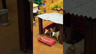 🐄See how a small livestock farm will be set up🛖#usa #usashorts #usababy #babyshorts #shorts