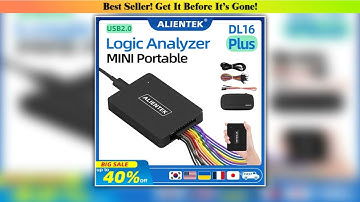 ALIENTEK Logic Analyzer DL16 250MHz Max Sample Rate 16Channels