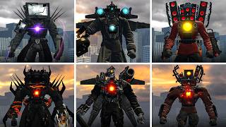 EVOLUTION OF ALL WATCHMAN OF DOOM TITANS! – Skibidi Toilet Garry's Mod