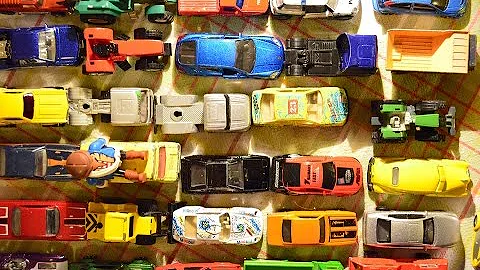 watch  Pat Mann plays with his cars and his toys