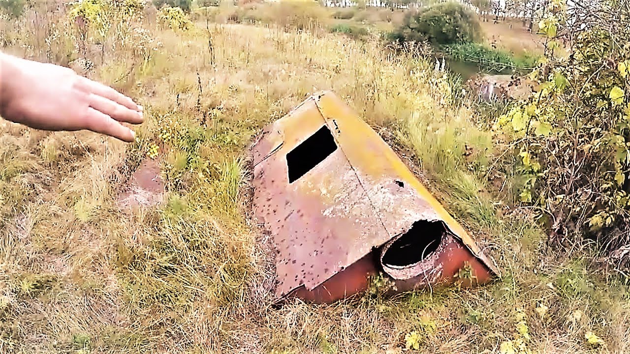 Едем откапывать найденный КОМБАЙН Коп металлолома | Ресанта Саипа 200 ...