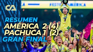 Resumen y Todos los Goles - Final - América (4)2-1(2) Pachuca | CL2023 Femenil
