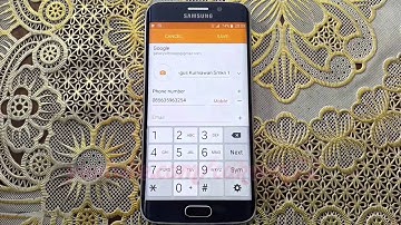 How to edit contacts on Samsung Galaxy S6 or S6 Edge