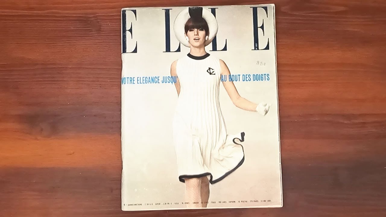1965 May 13 ASMR Magazine Flip Through: French Elle w Chanel, Eizabeth Taylor, Richard Burton, Miro